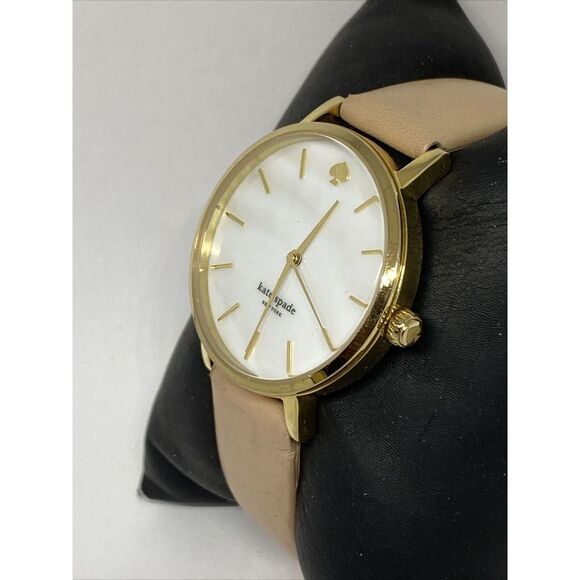 Kate Spade New York 0073 Women\'s Beige leather Analog Dial Quartz Watch MP608 main image 4